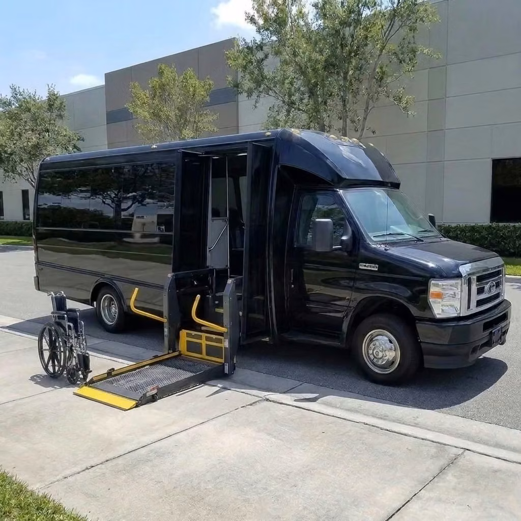 westfield 18 passenger minibus wheelchair lift