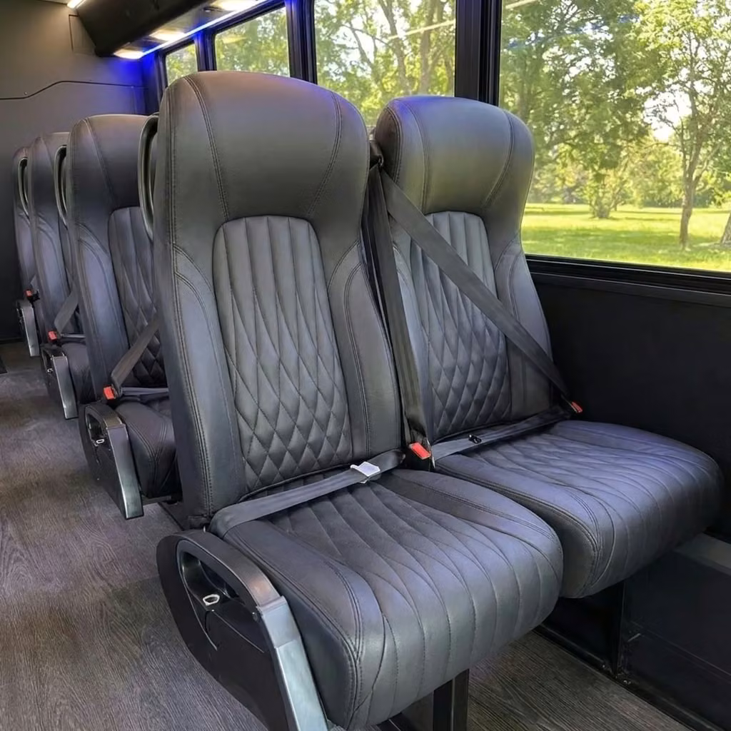 westfield 20 passenger minibus high back seats