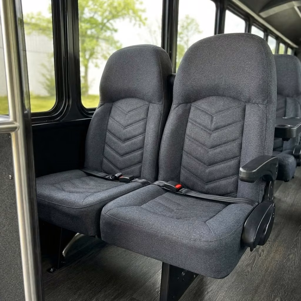 westfield 25 passenger minibus high back seats