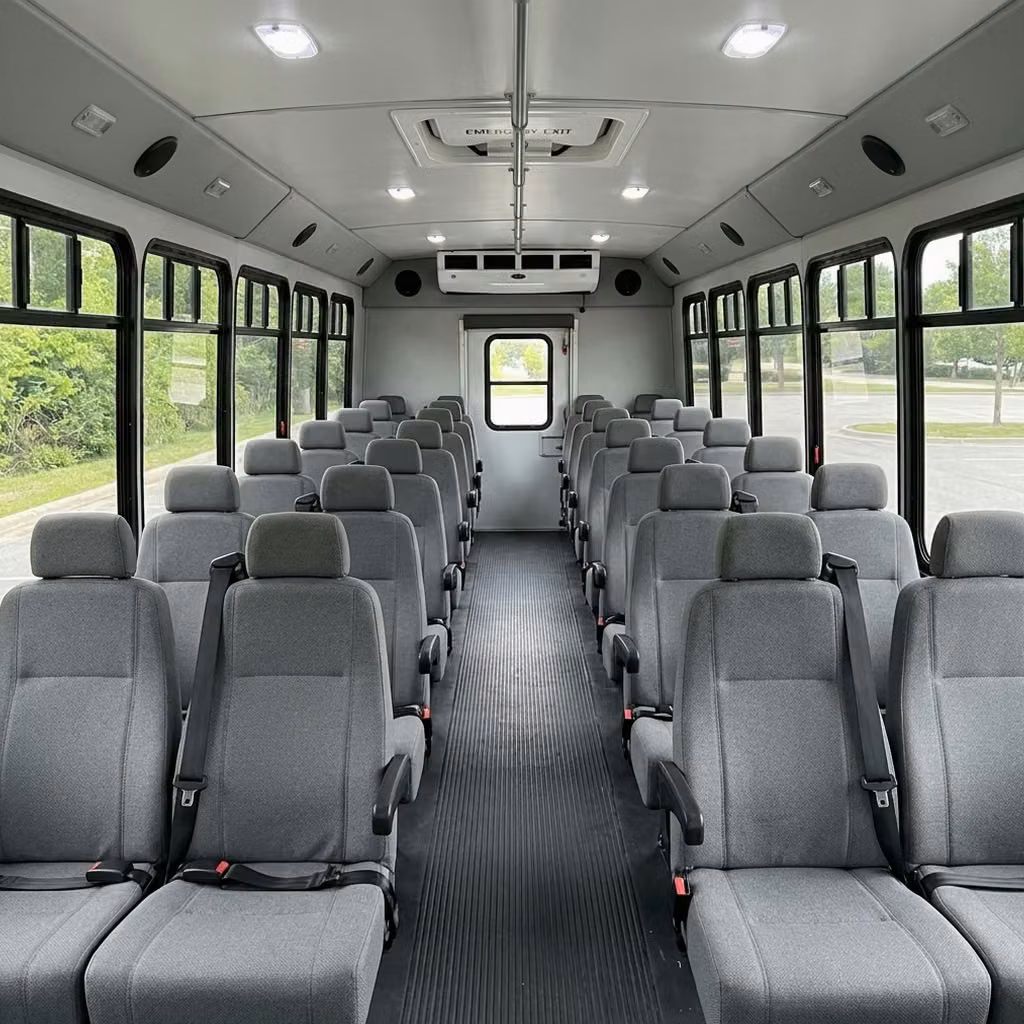 westfield 35 passenger minibus seating