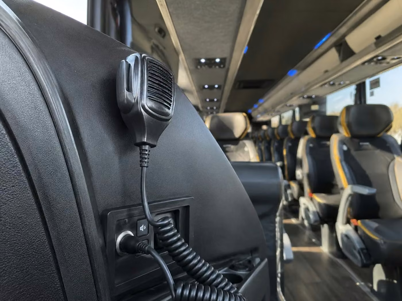 westfield charter bus pa system