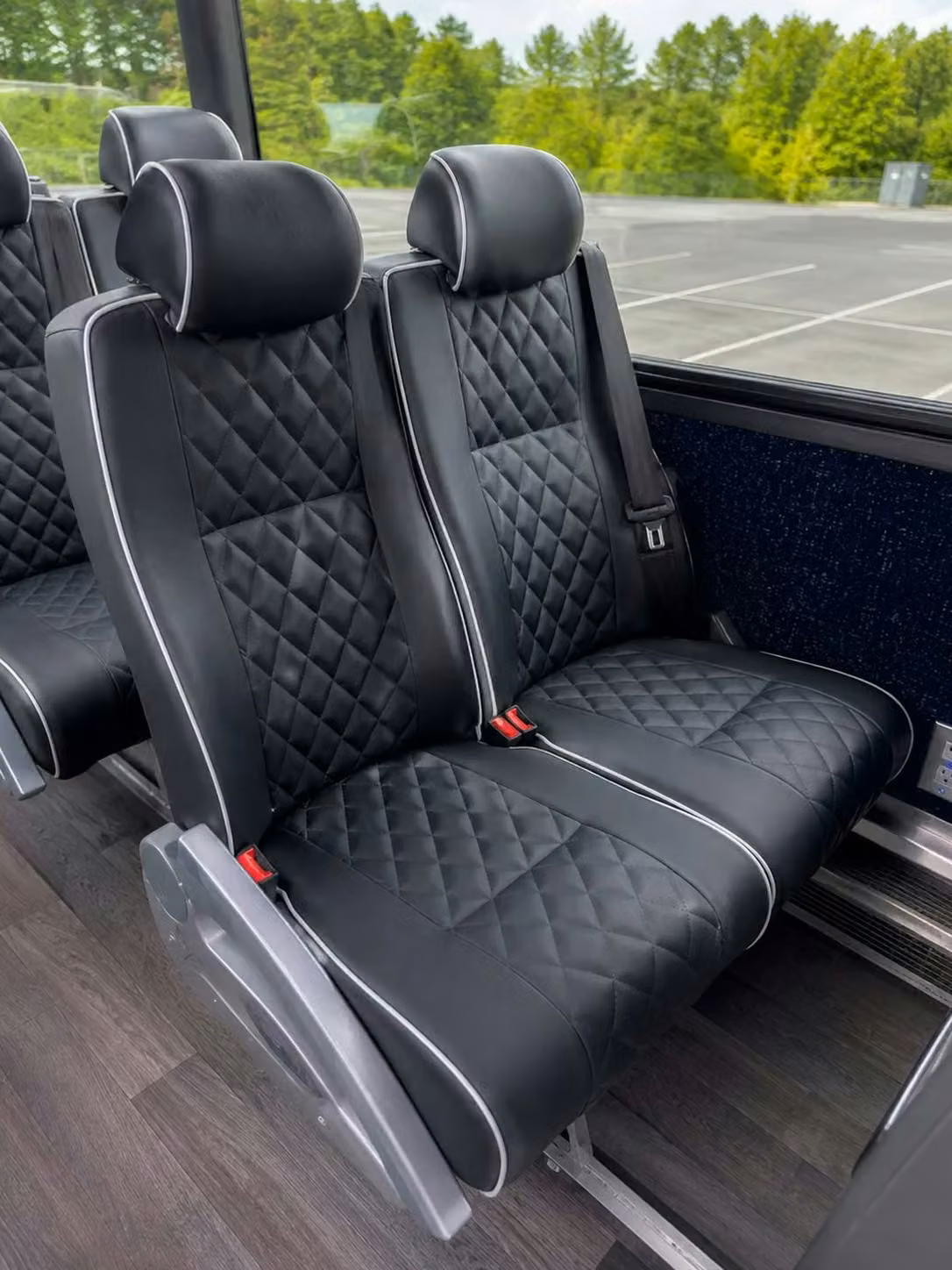 westfield charter bus reclining seats