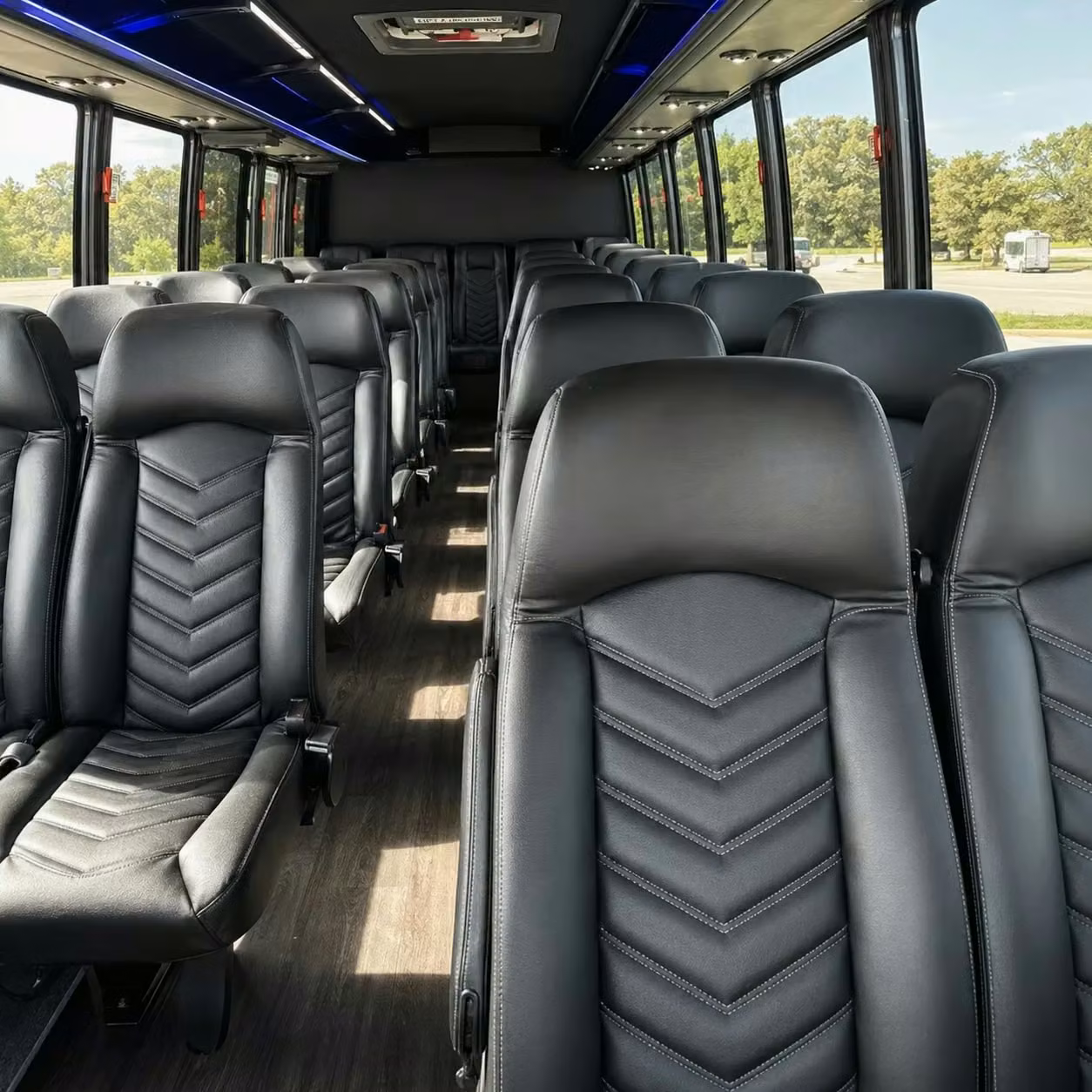 westfield minibus interior 1