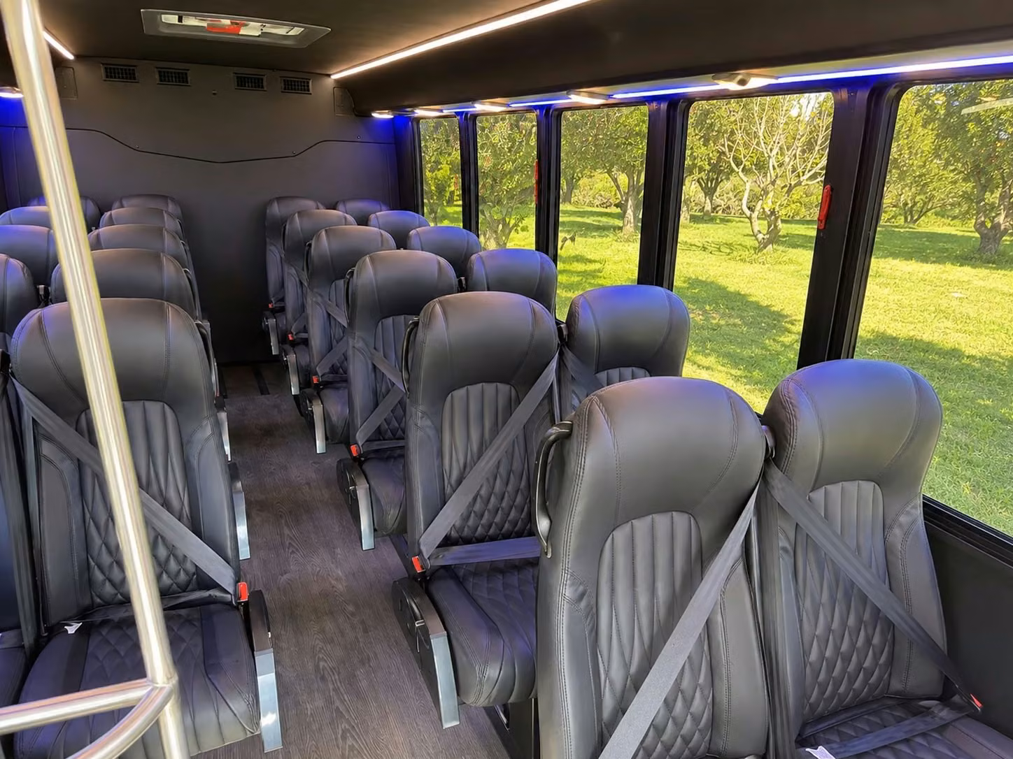 westfield minibus interior 2