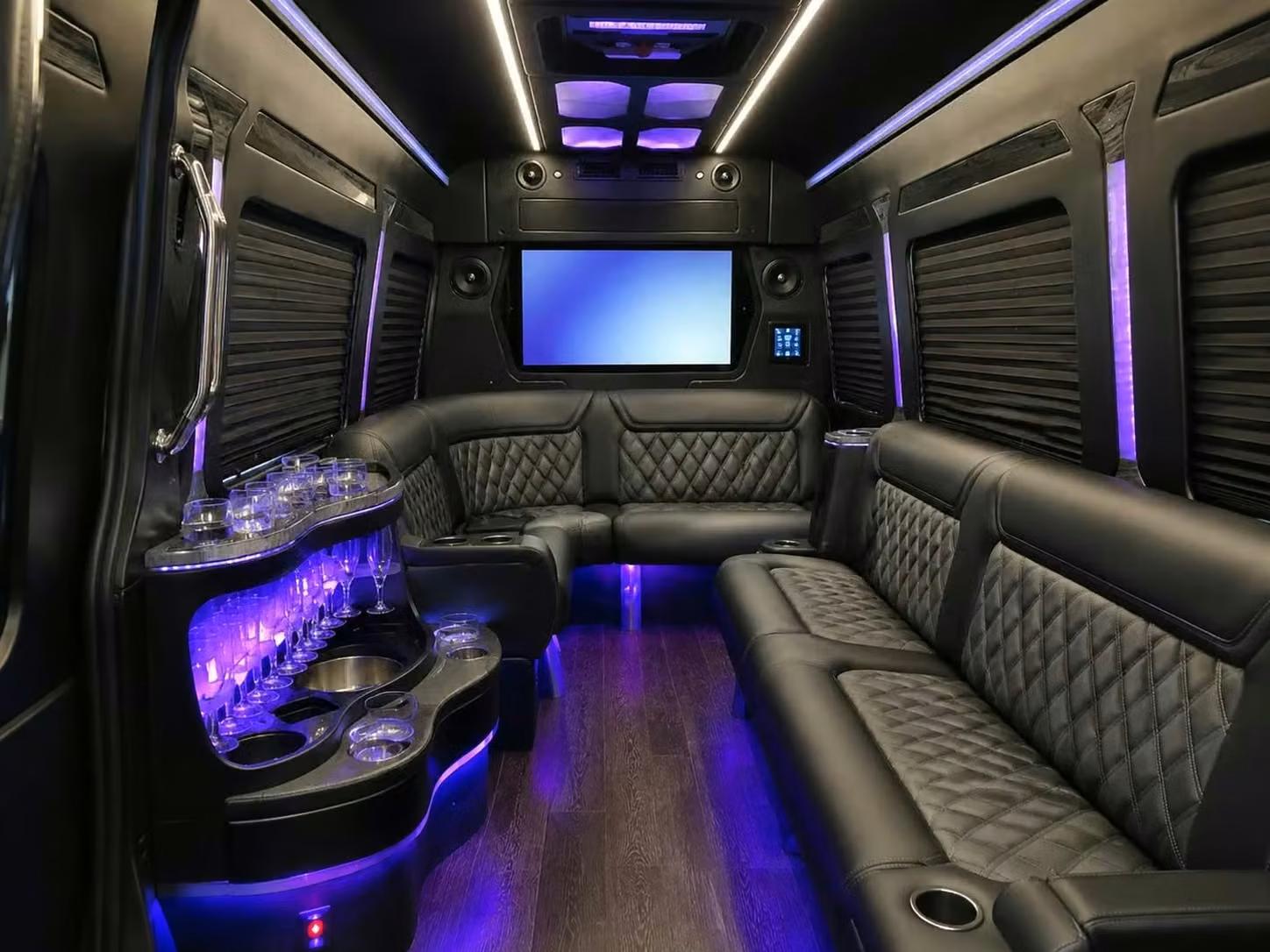 westfield party bus smart tvs