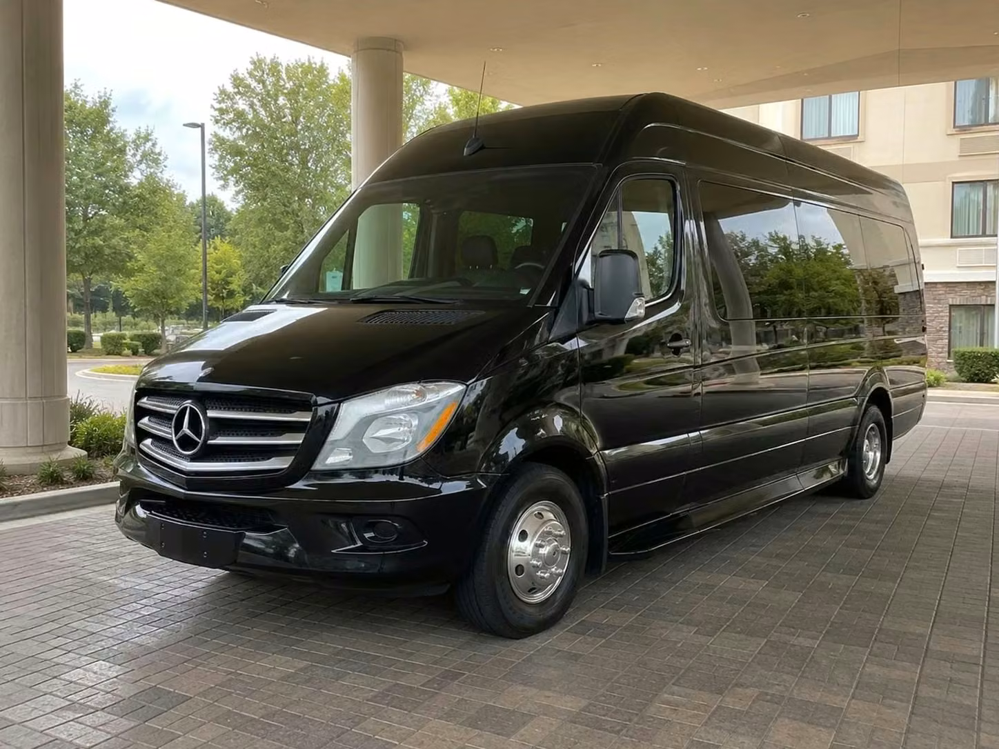 westfield sprinter van rental with driver tinted windows