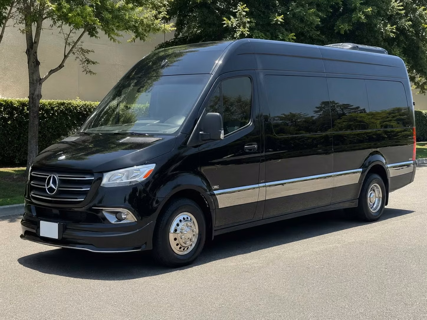 westfield sprinter van rental with driver