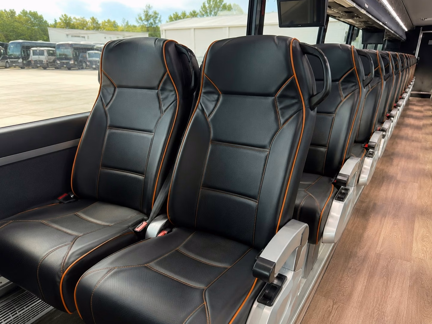 westfield wedding buses with a c wifi power outlets and onboard restrooms